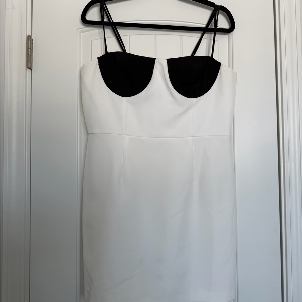 Gianni Bini Black and White Mini Dress